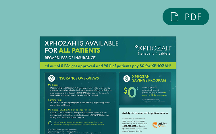 XPHOZAH Access By Insurer Guide