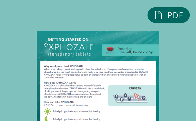 XPHOZAH Patient Starter Guide