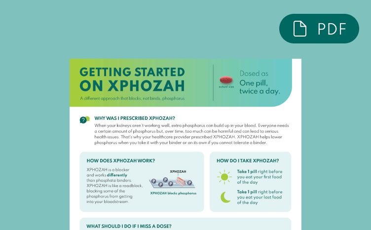 XPHOZAH Patient Starter Guide